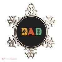 Funny Disc Golf Dad Retro Fathers Day Ornament thumb 0