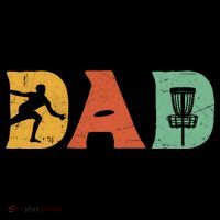 Funny Disc Golf Dad Retro Fathers Day Toddler T-Shirt thumb 4