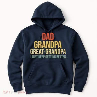 Funny Dad Great Grandpa For Fathers Day Hoodie