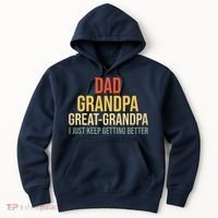 Funny Dad Great Grandpa For Fathers Day Hoodie thumb 0