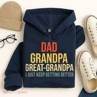 Funny Dad Great Grandpa For Fathers Day Hoodie thumb 4