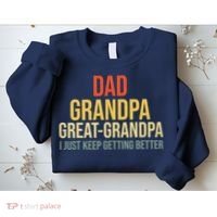 Funny Dad Great Grandpa For Fathers Day Sweatshirt thumb 2