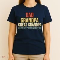 Funny Dad Great Grandpa For Fathers Day T-Shirt thumb 4