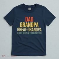 Funny Dad Great Grandpa For Fathers Day T-Shirt thumb 5