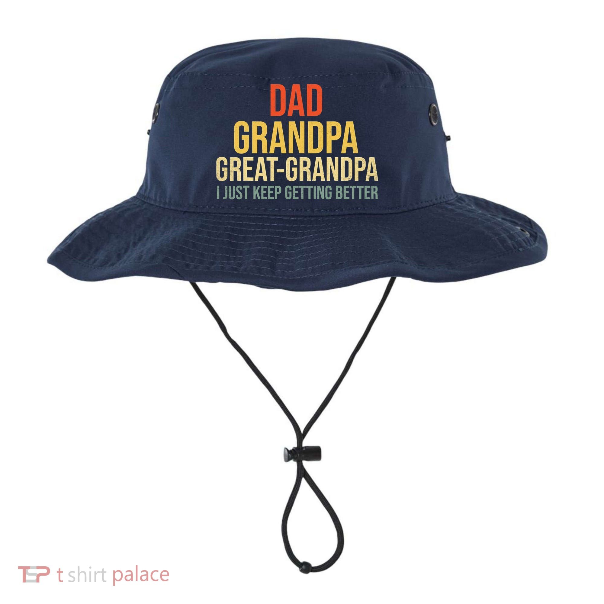 Funny Dad Great Grandpa For Fathers Day Bucket Hat