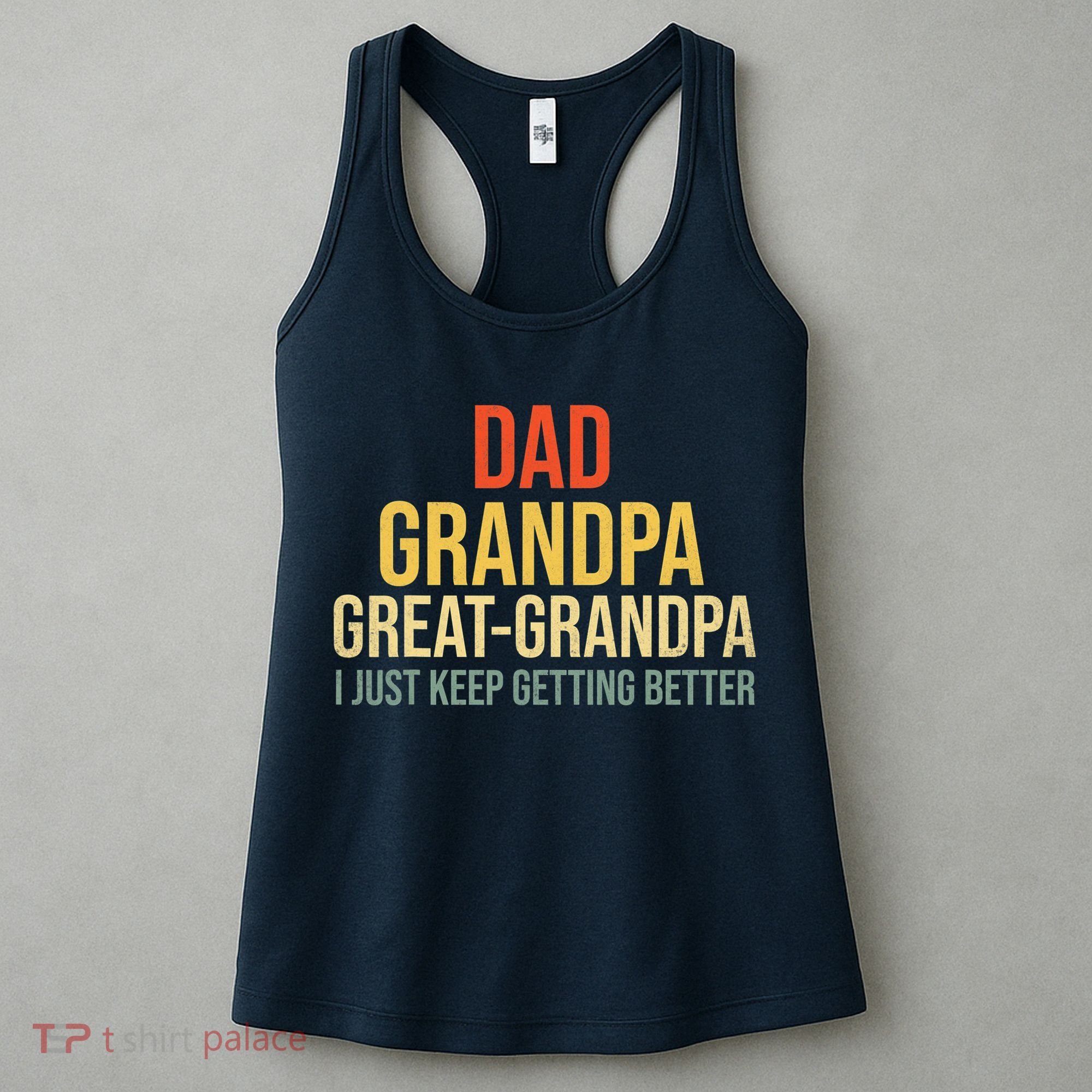Funny Dad Great Grandpa For Fathers Day Women's Tank Top