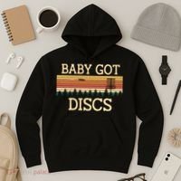 Funny Disc Golf Humor Golfer Pun Couples Hoodie thumb 3