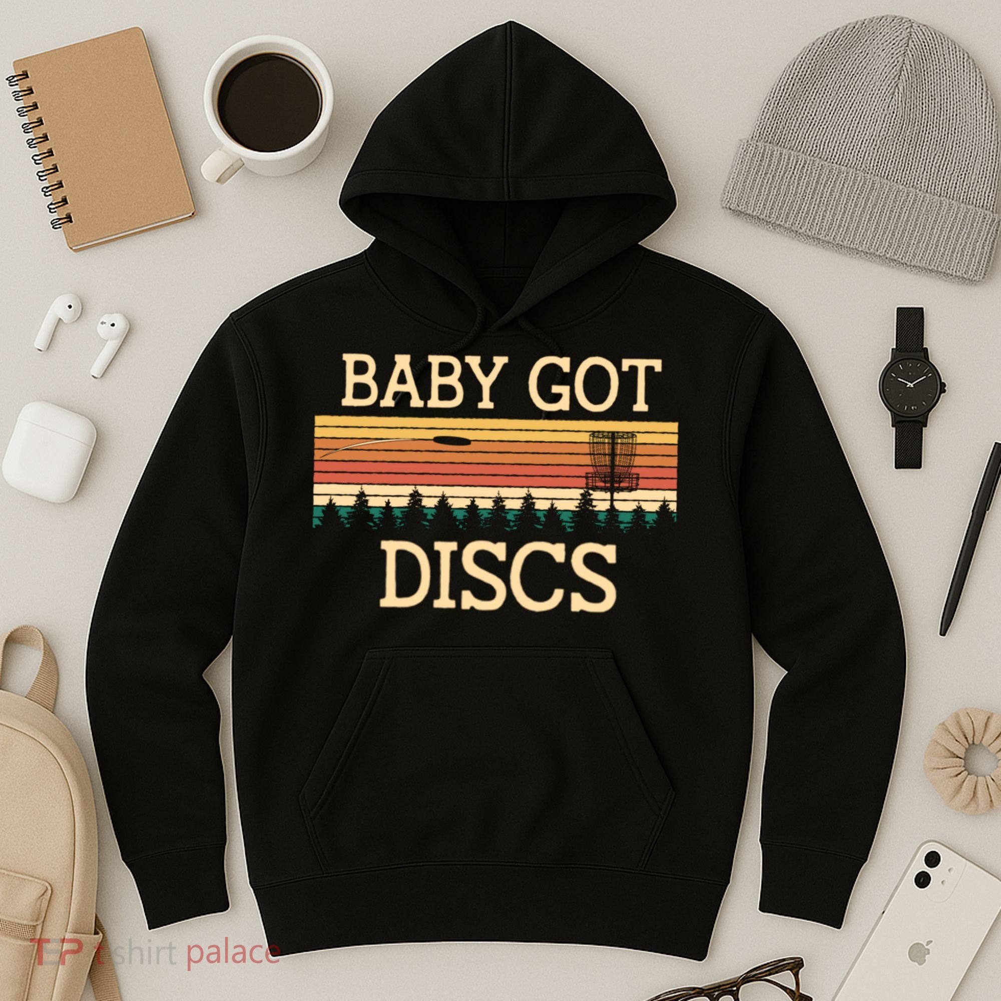 Funny Disc Golf Humor Golfer Pun Couples Hoodie