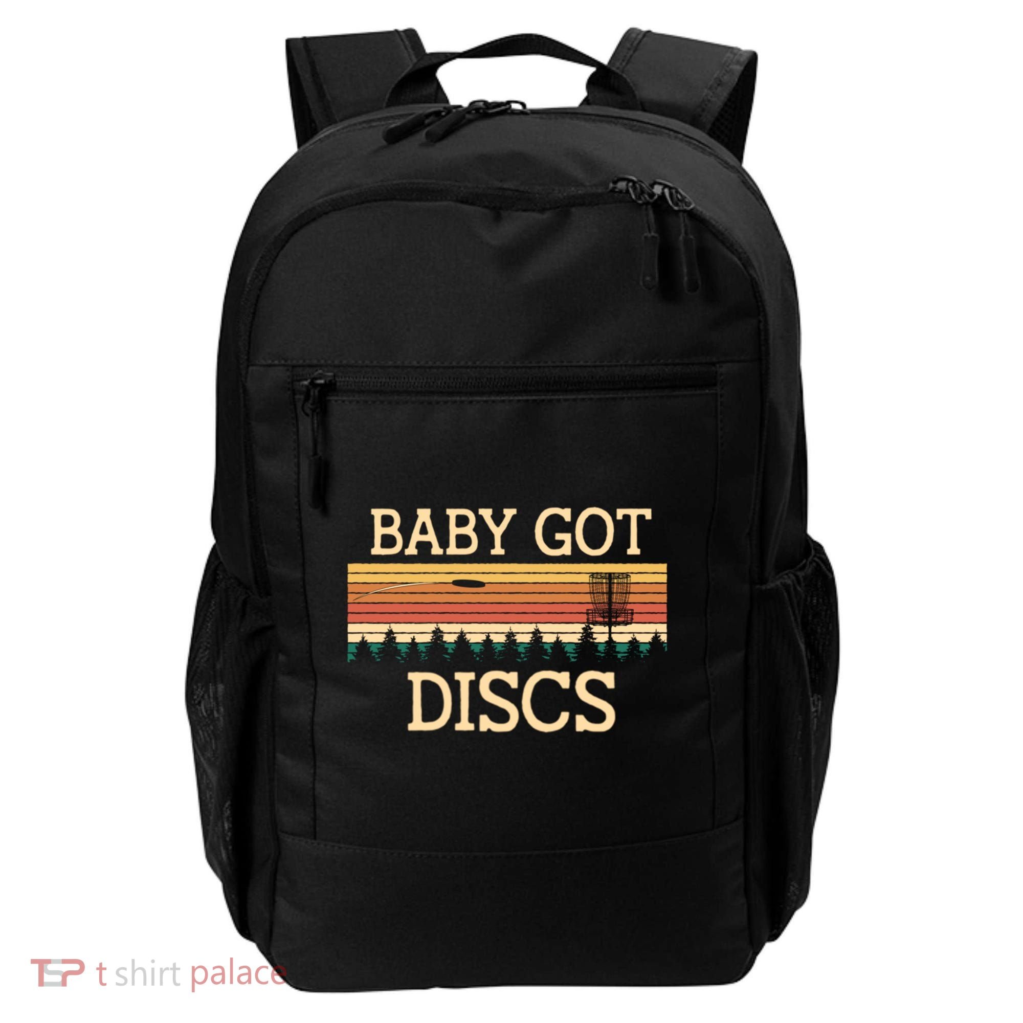 Funny Disc Golf Humor Golfer Pun Couples Backpack