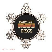 Funny Disc Golf Humor Golfer Pun Couples Ornament thumb 0