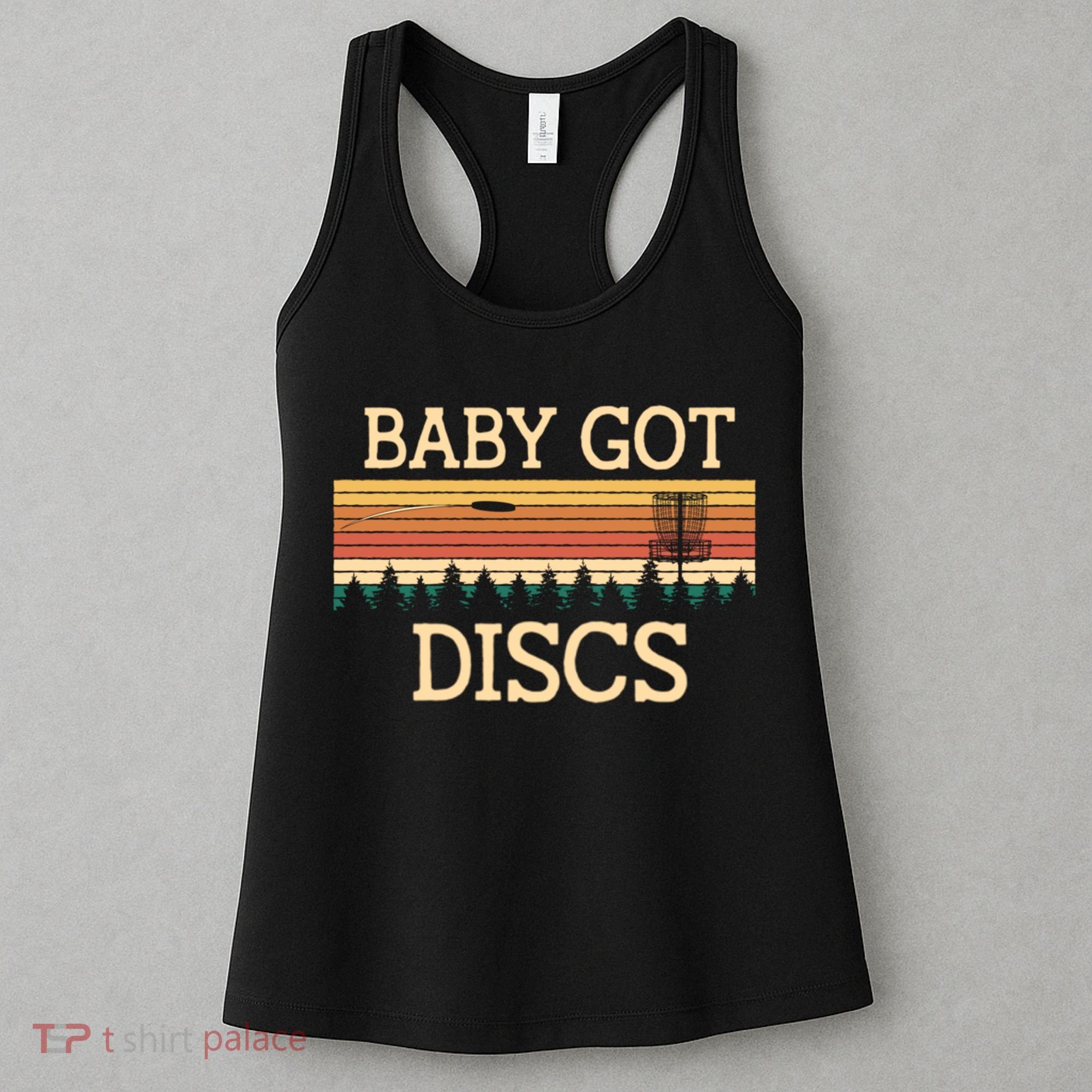 Funny Disc Golf Humor Golfer Pun Couples Women's Tank Top