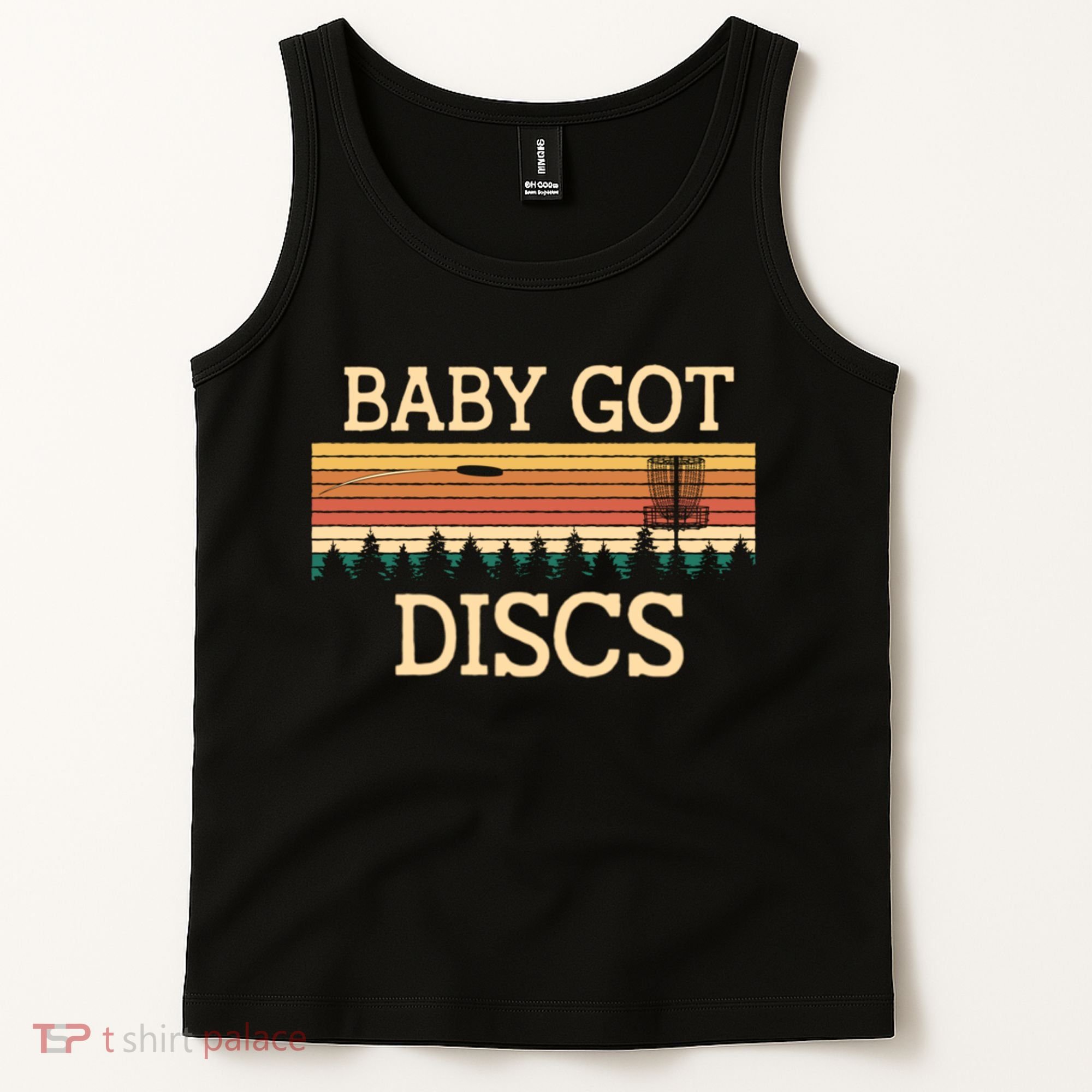 Funny Disc Golf Humor Golfer Pun Couples Tank Top