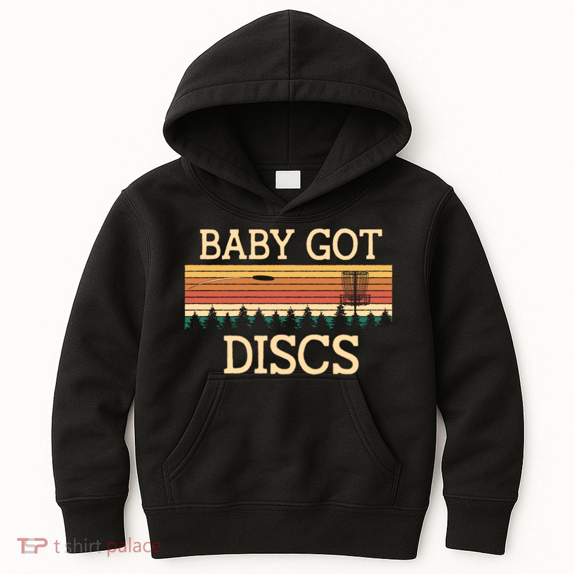 Funny Disc Golf Humor Golfer Pun Couples Kids Hoodie