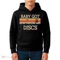 Funny Disc Golf Humor Golfer Pun Couples Kids Hoodie thumb 4