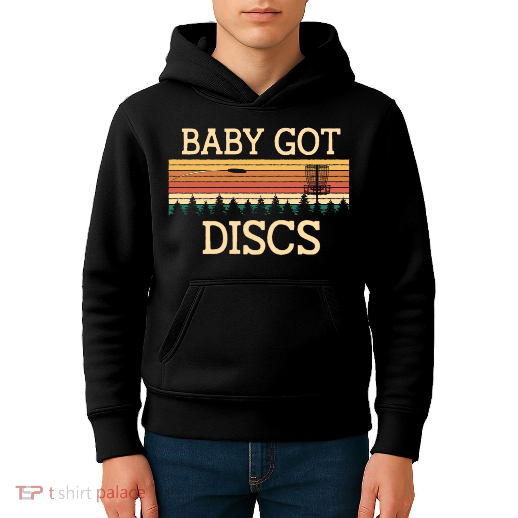 Funny Disc Golf Humor Golfer Pun Couples Kids Hoodie
