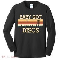 Funny Disc Golf Humor Golfer Pun Couples Kids Long Sleeve Shirt thumb 0