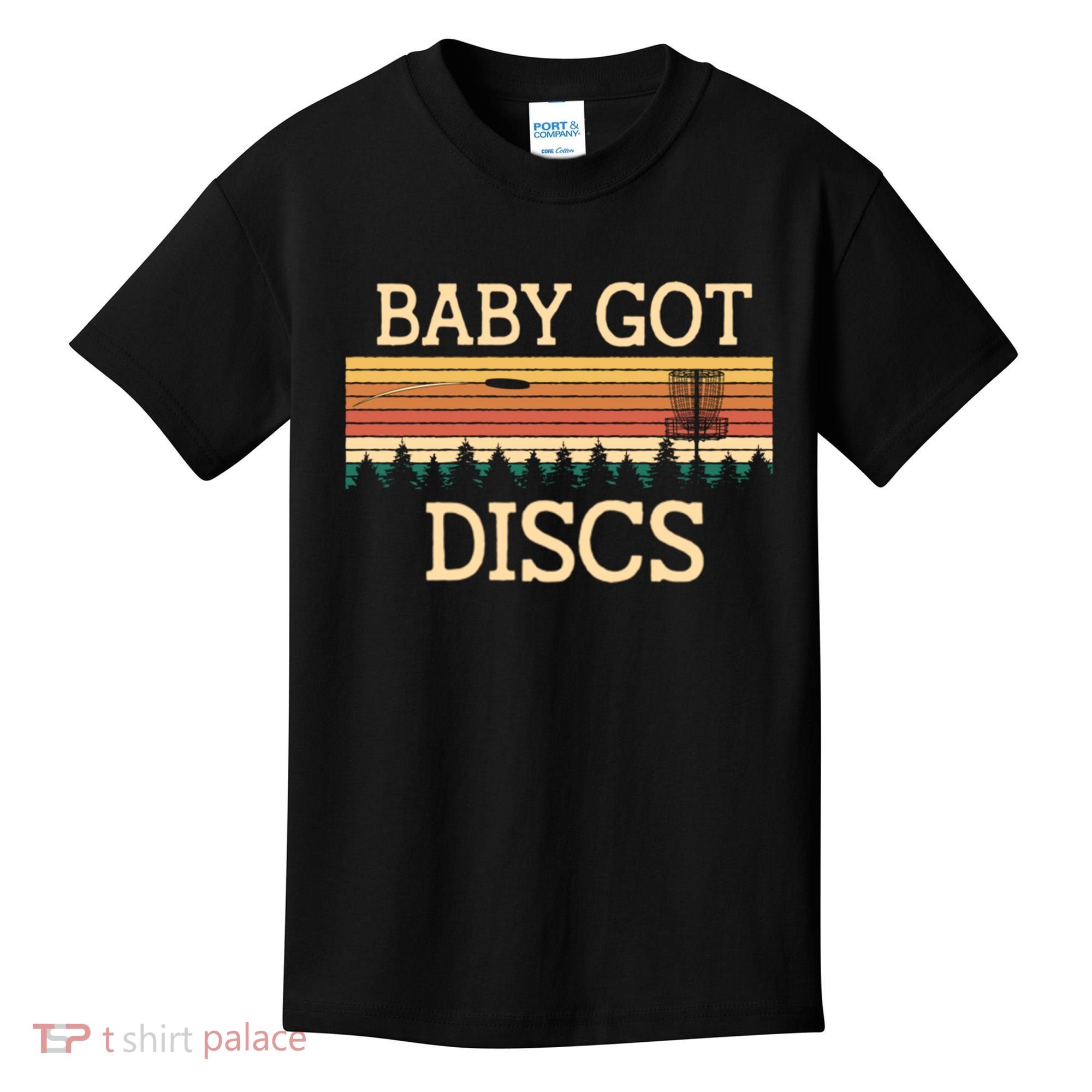 Funny Disc Golf Humor Golfer Pun Couples Kids T-Shirt