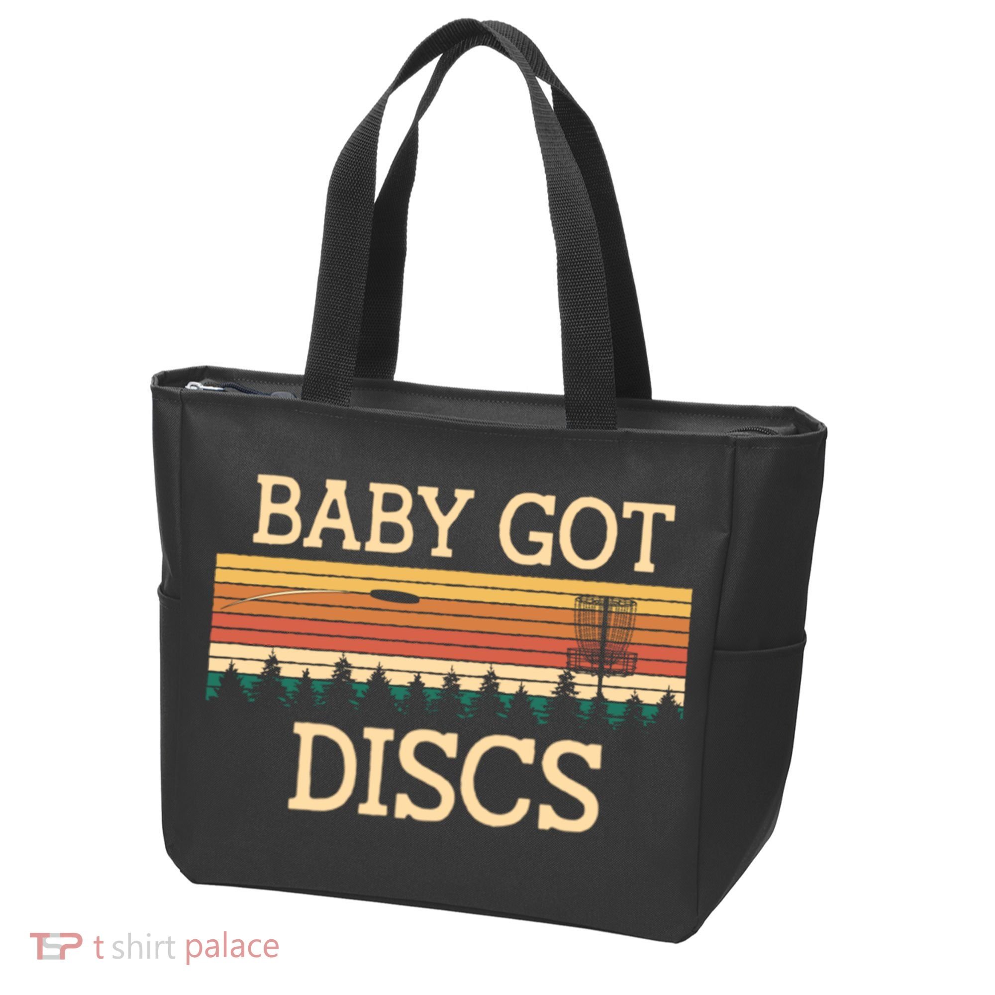 Funny Disc Golf Humor Golfer Pun Couples Tote Bag