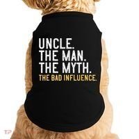 Father's Day Gift Uncle The Man The Myth The Bad Influence Doggie Tank thumb 0