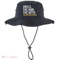 Father's Day Gift Uncle The Man The Myth The Bad Influence Bucket Hat thumb 0