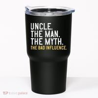 Father's Day Gift Uncle The Man The Myth The Bad Influence Tumbler thumb 0