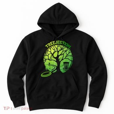Funny Disc Golf Graphic Tree Gift Hoodie