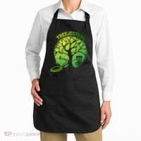 Funny Disc Golf Graphic Tree Gift Apron thumb 2