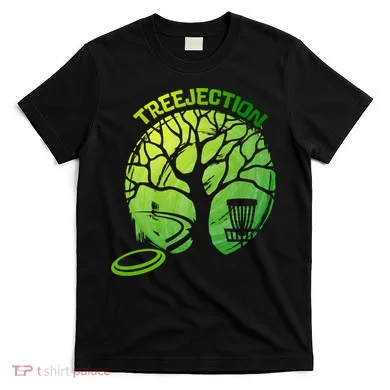 Funny Disc Golf Graphic Tree Gift T-Shirt