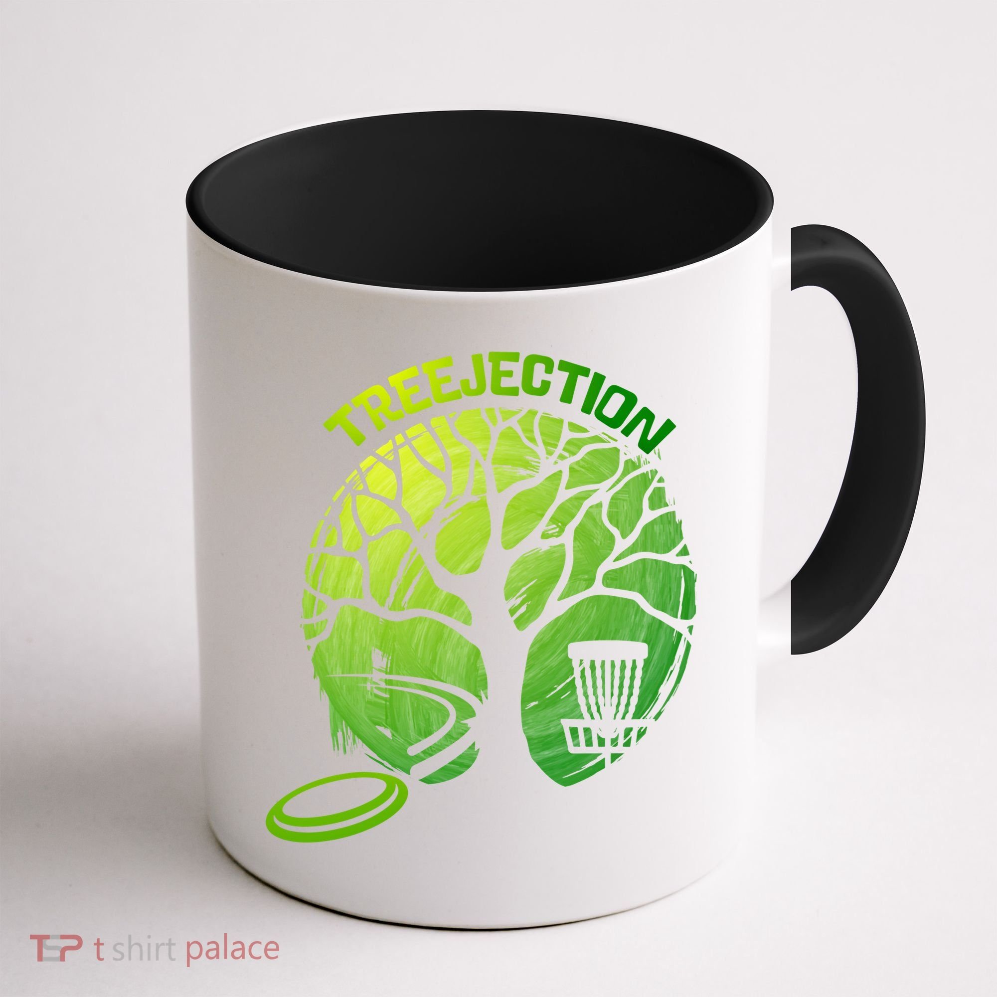 Funny Disc Golf Graphic Tree Gift Coffee Mug
