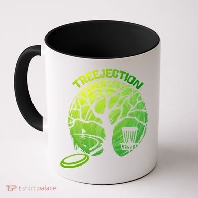 Funny Disc Golf Graphic Tree Gift Coffee Mug