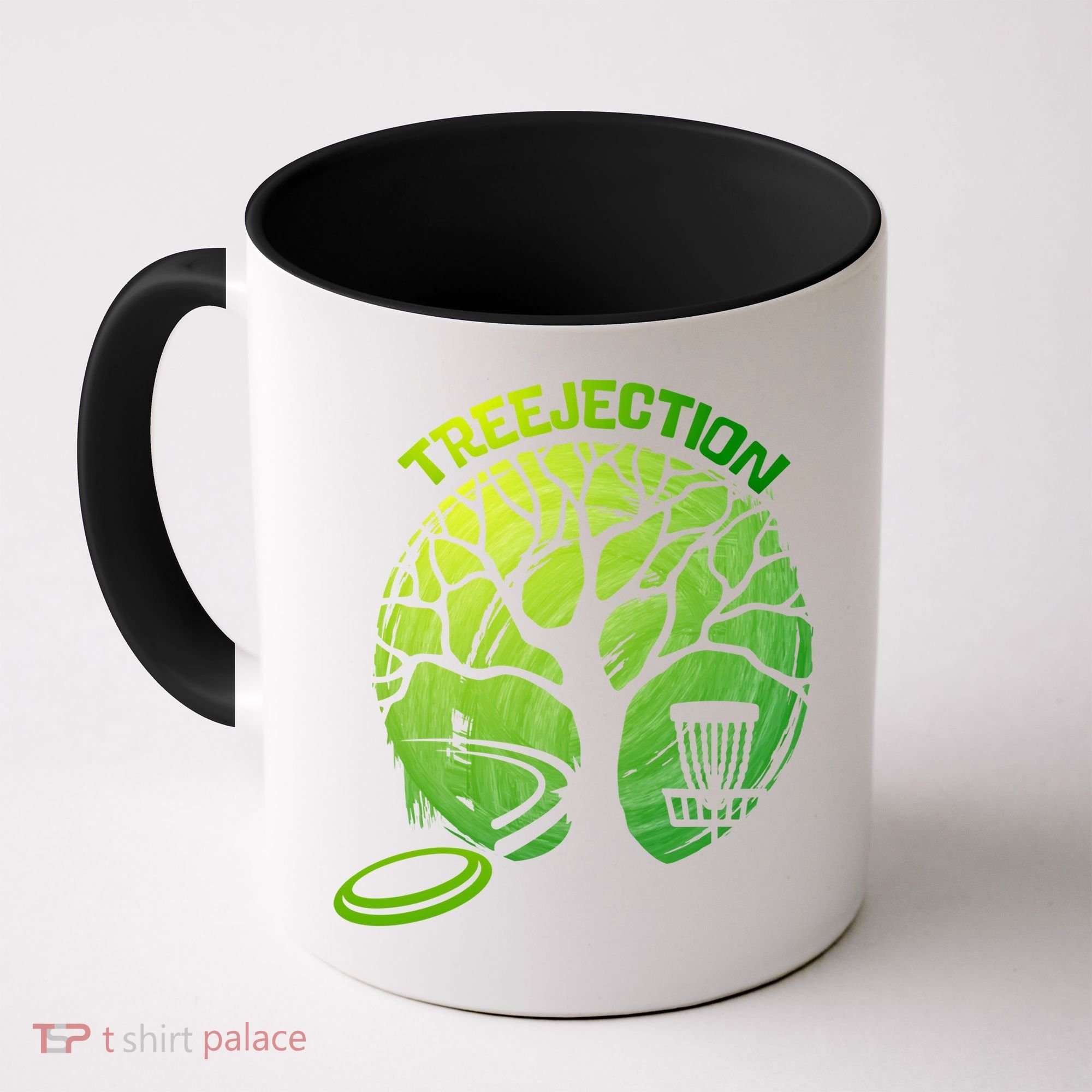 Funny Disc Golf Graphic Tree Gift Coffee Mug