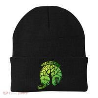 Funny Disc Golf Graphic Tree Gift Beanie thumb 0