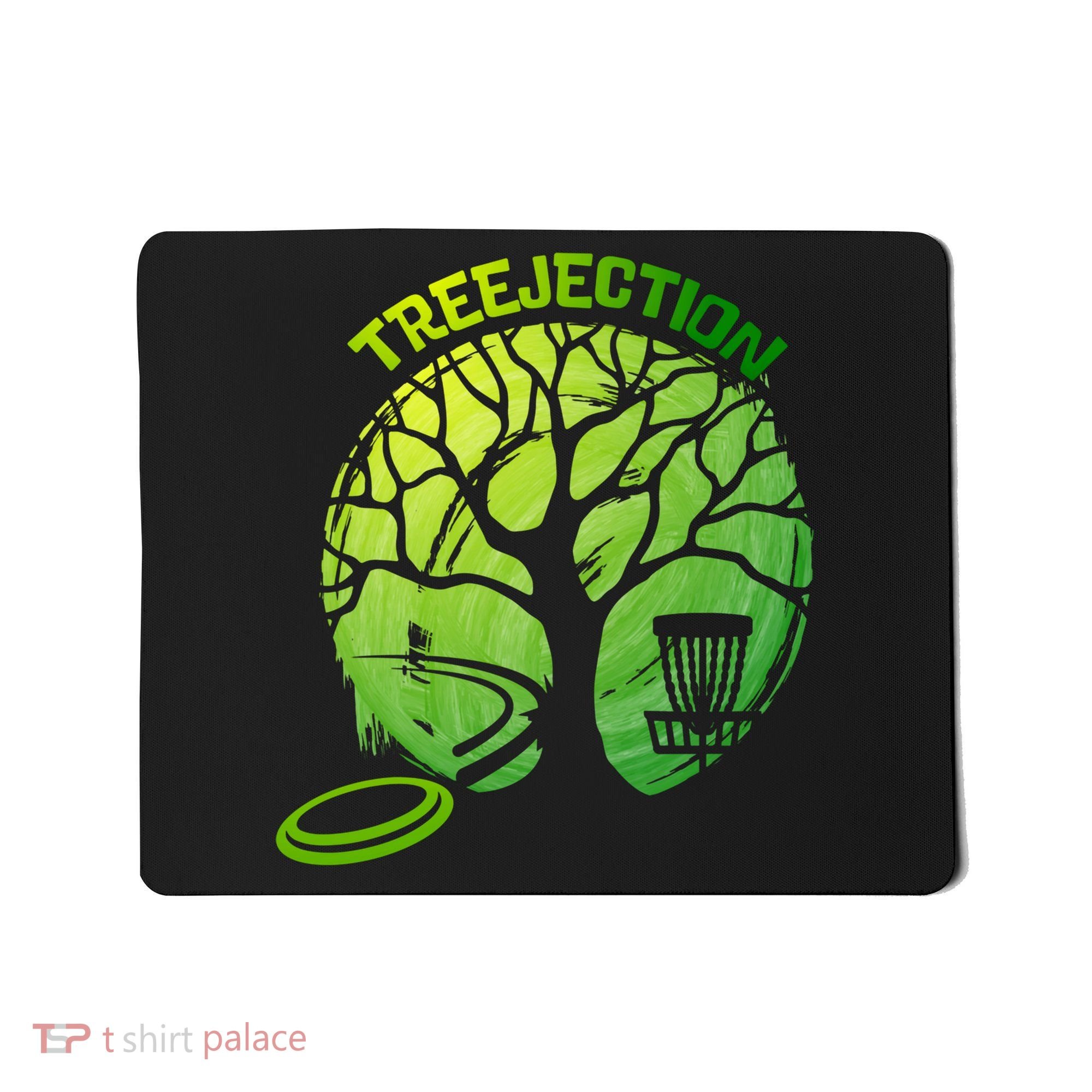 Funny Disc Golf Graphic Tree Gift Mousepad