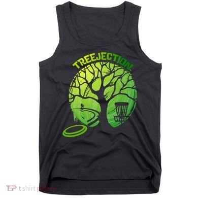Funny Disc Golf Graphic Tree Gift Tank Top