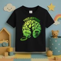 Funny Disc Golf Graphic Tree Gift Toddler T-Shirt thumb 3