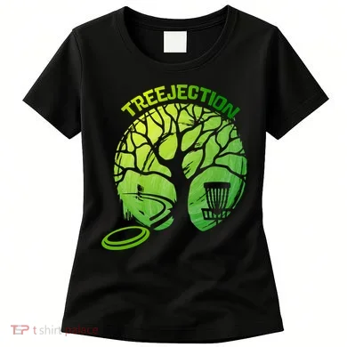 Funny Disc Golf Graphic Tree Gift Women's T-Shirt