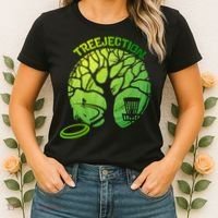 Funny Disc Golf Graphic Tree Gift Women's T-Shirt thumb 2