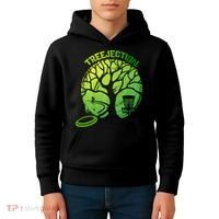 Funny Disc Golf Graphic Tree Gift Kids Hoodie thumb 4