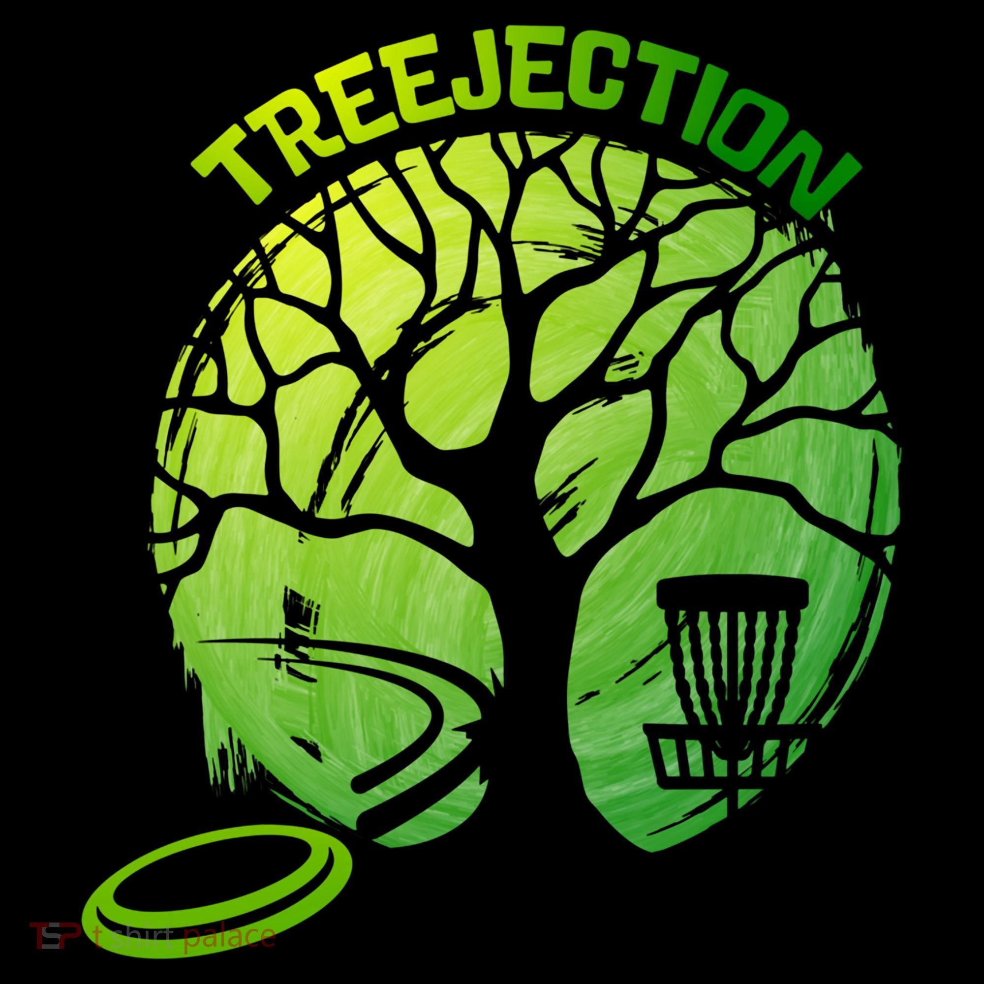 Funny Disc Golf Graphic Tree Gift Kids Hoodie