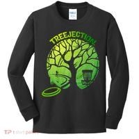 Funny Disc Golf Graphic Tree Gift Kids Long Sleeve Shirt thumb 0