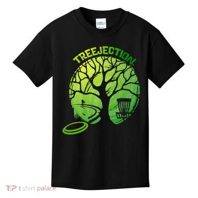 Funny Disc Golf Graphic Tree Gift Kids T-Shirt