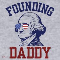 Founding Daddy George Washington Women's Sweatshirt thumb 2