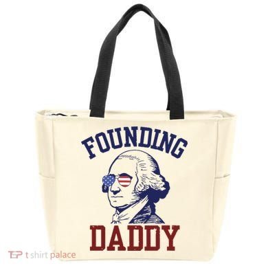 Founding Daddy George Washington Tote Bag