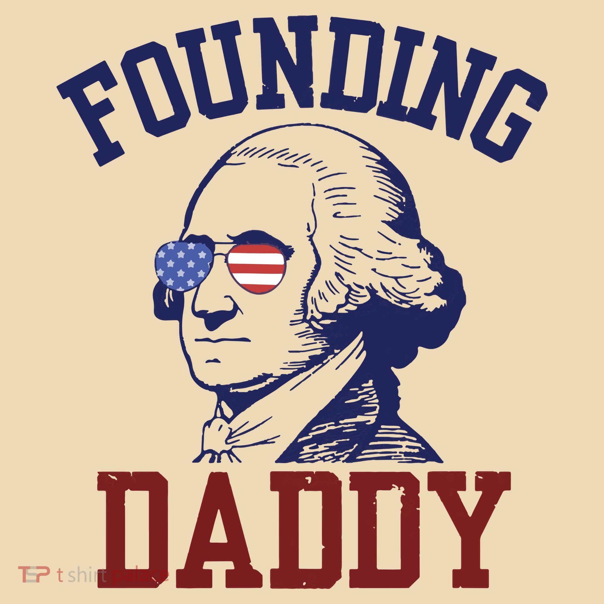 Founding Daddy George Washington Tote Bag