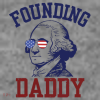 Founding Daddy George Washington Toddler Hoodie thumb 2
