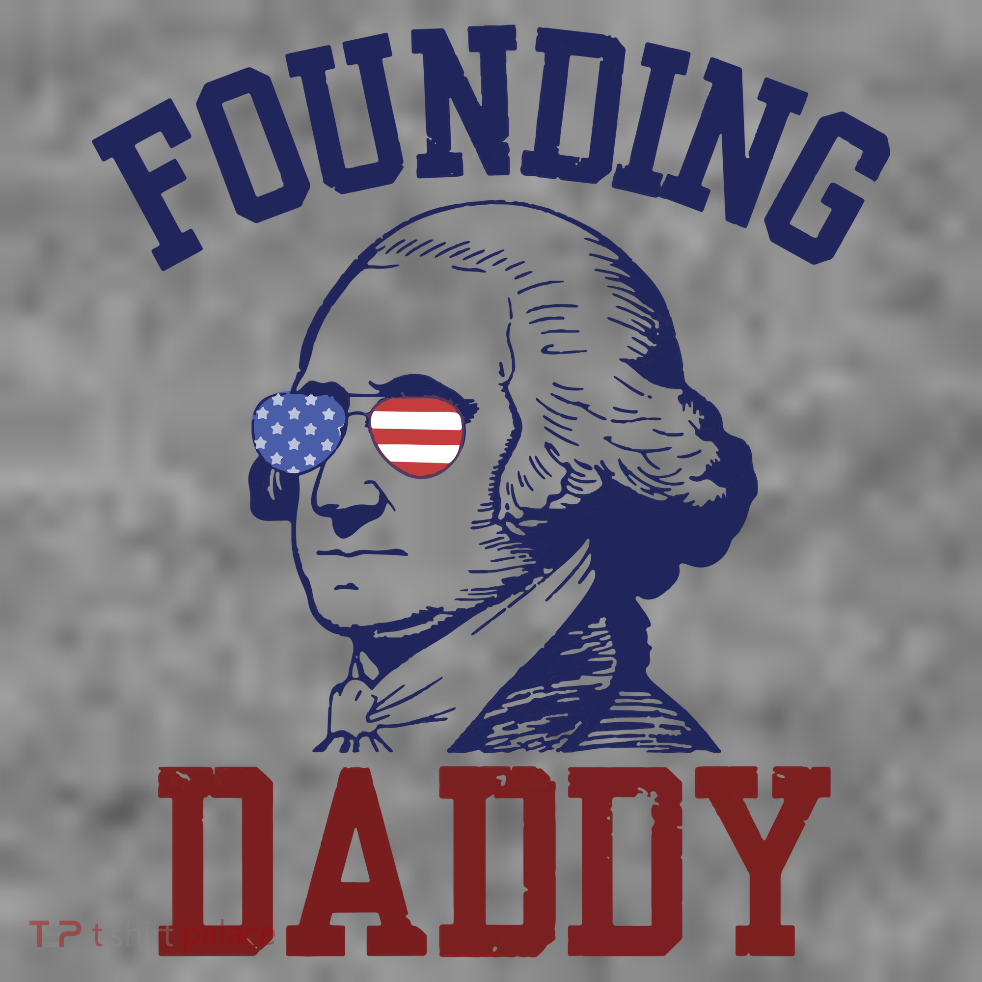 Founding Daddy George Washington Toddler Hoodie