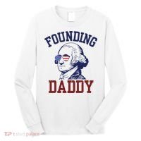 Founding Daddy George Washington Long Sleeve Shirt thumb 0
