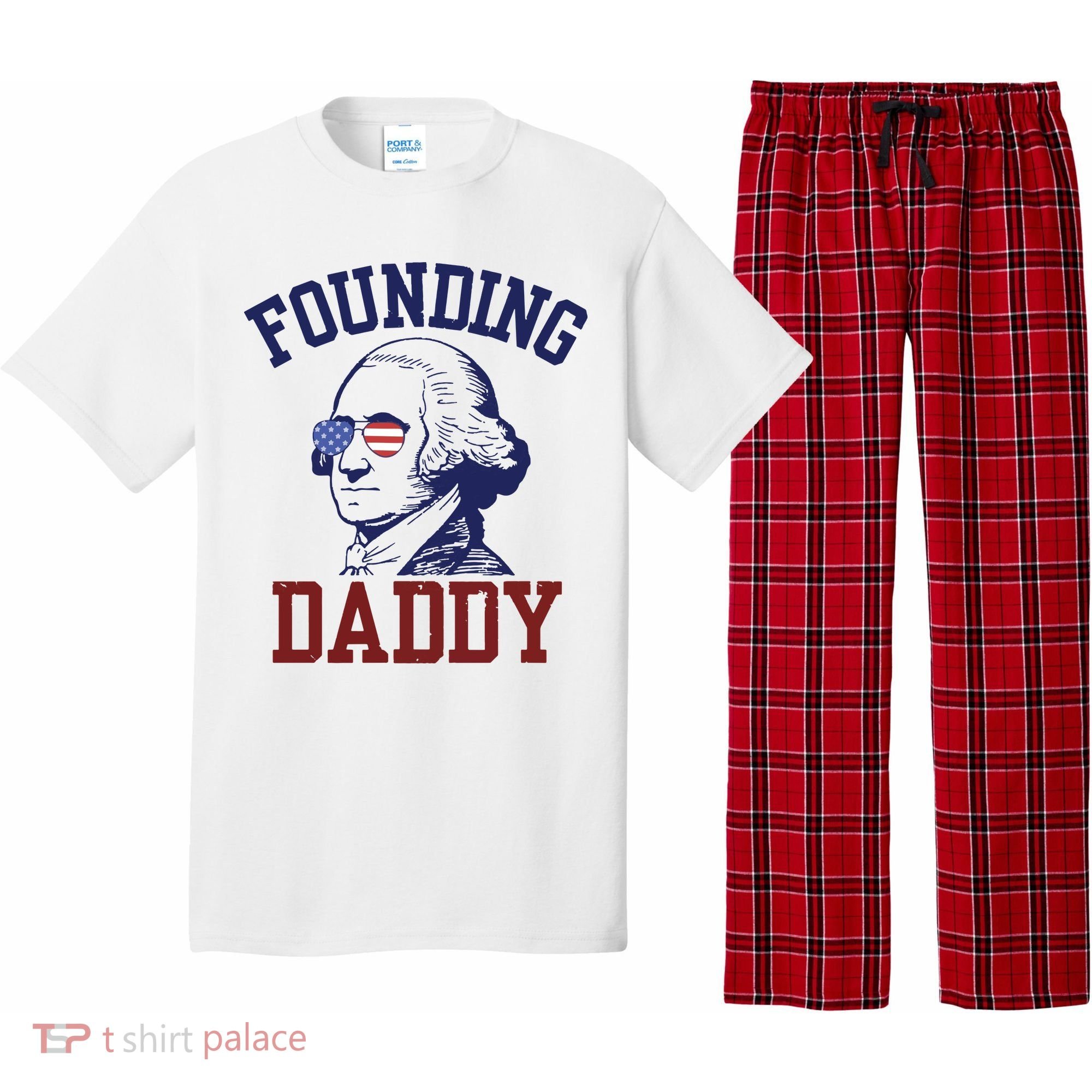 Founding Daddy George Washington Pajama Set