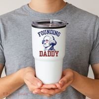 Founding Daddy George Washington Tumbler thumb 2