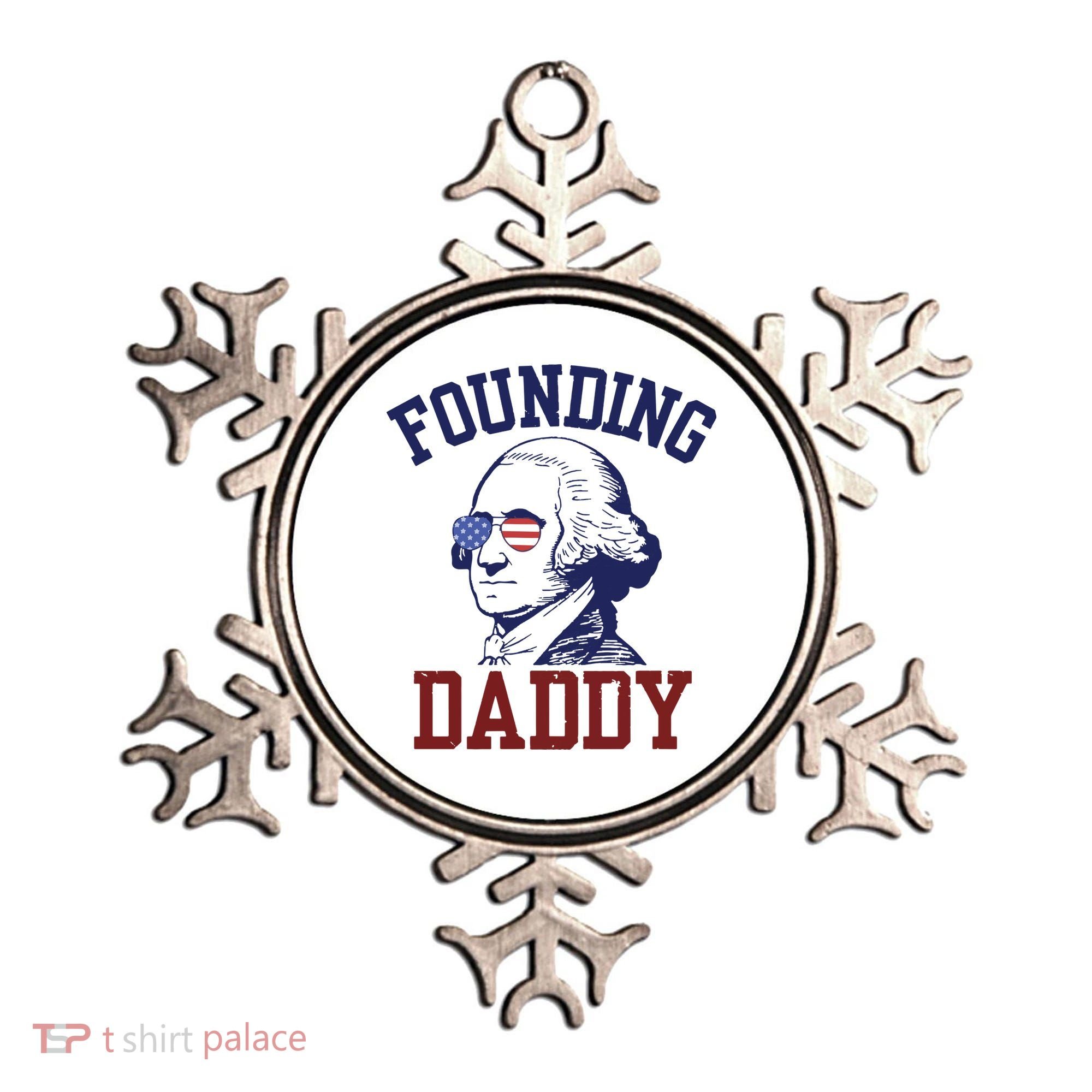Founding Daddy George Washington Ornament
